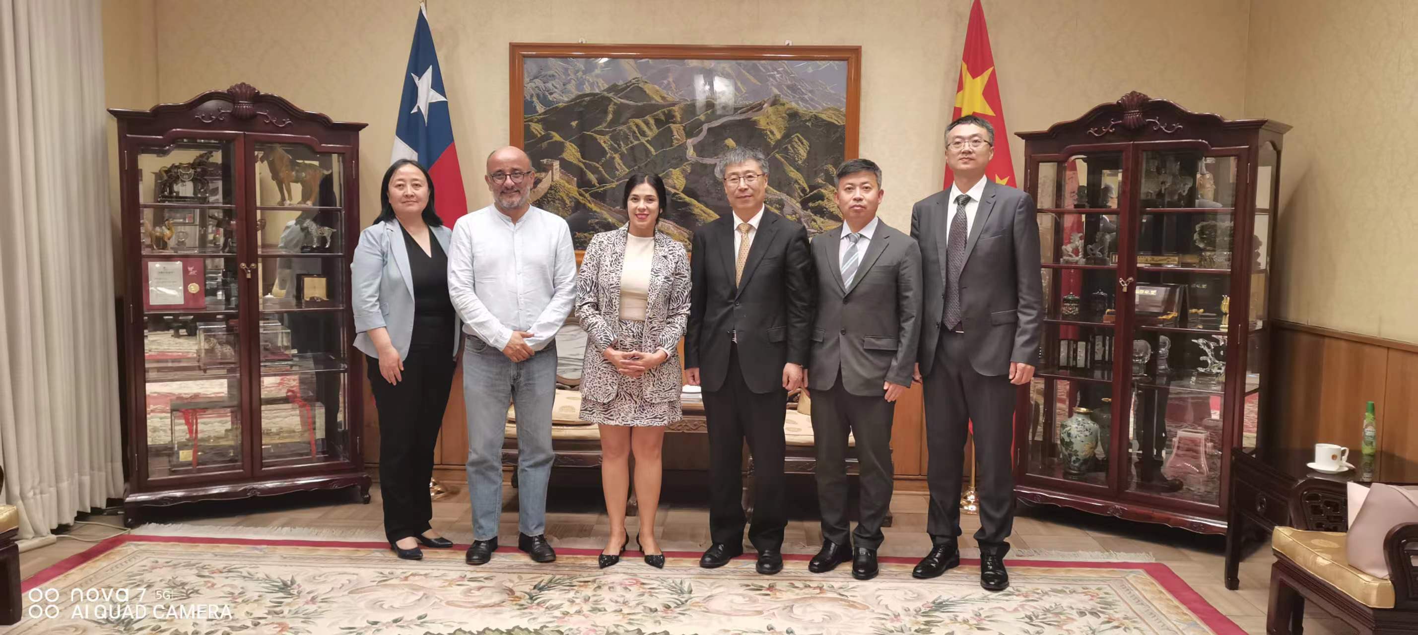 李杰副会长会见智利亚历杭德罗?利普舒茨研究院执行主任蒙赫
